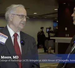 Arl Van Moore, MD, American College of Radiology (ACR) delegate to the American Medical Association (AMA) House of Delegates, former ACR president, chairman of the ACR Board and former CEO of Strategic Radiology, discusses two radiology related policy decisions at the AMA 2022 meeting. These included a AMA policy on the iodine contrast shortage and AUC CDS. #AMA #AMA22 #AMAmtg #AMA175 #ACR