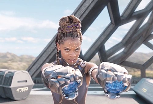 Black Panther - Shuri Fight Scene