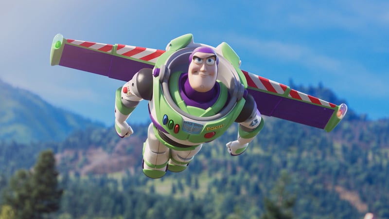 buzz lightyear toy story 3d animation