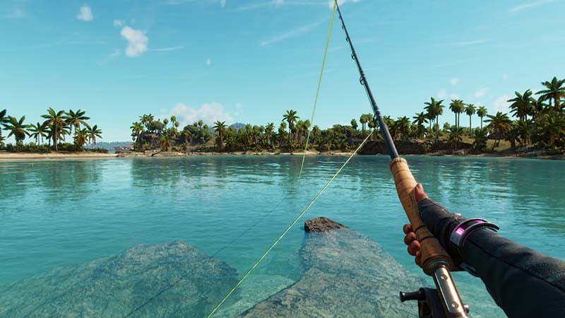 Far Cry 6 Player Fishing