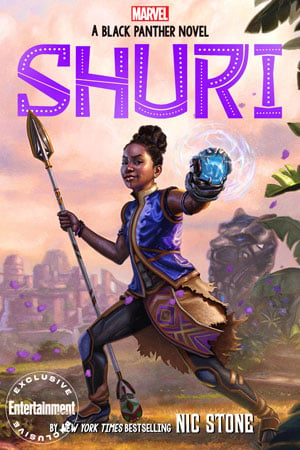 Shuri Black Panther Novel Book Cover Art Eric Wilkerson