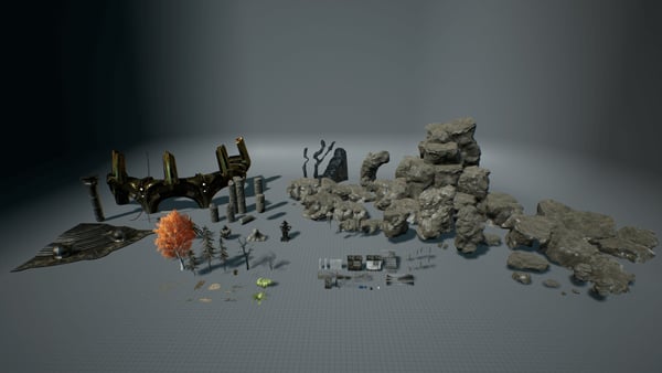 Cave placeholder asset pack